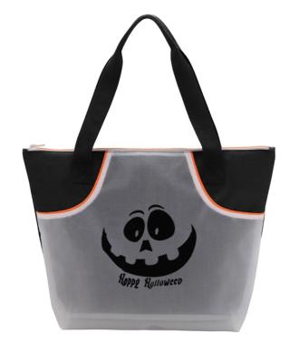 China Promotional Zipper Halloween Travel Tote Shopping Bag Holiday Bag for sale