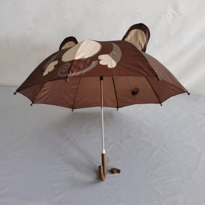 China Cheap Custom Kids Manual Coastal Animal Umbrella J Child Cartoon Printing Handle Light Weight for sale