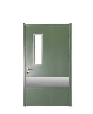 China Fire Protection Security Galvanized Door Fire Retardant Steel Fire Rated Door For Hotel School Hospital for sale