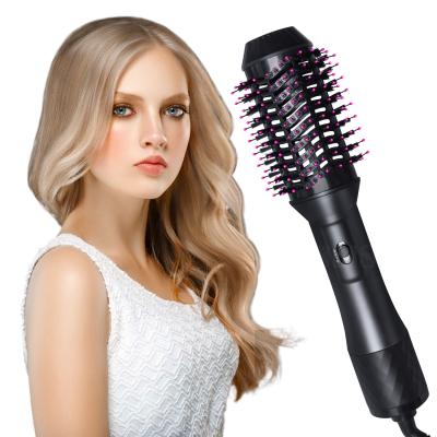 China Newest Design Ionic 3 in 1 One Step Hair Dryer Volumizing Ionizer Styler Electric Hot Comb Airbrush for sale