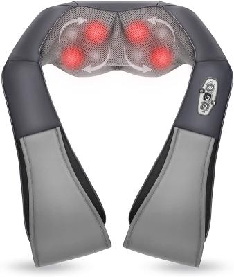 China Adjustable Neck Shoulder Shiatsu Body Relief Muscle Pain Back Gear OEM Electric Neck Massager for sale