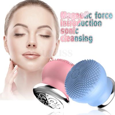 China Rechargeable Portable Face Remover Skin Revitalizer Travel Facial Detergent Brush for sale