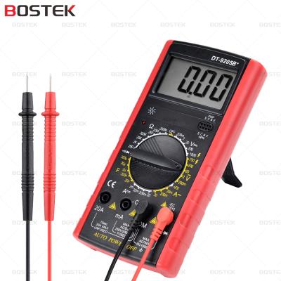 China Cheap Manauul Range BOSTEK DT9205B High Precision Digital Multimeter 1000V Voltage Capacitance Tester With LCD Display for sale