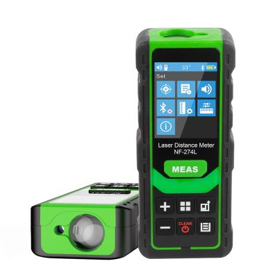 China ABS+electric parts BOSTEK NF-274L LCD laser range finder 60m 80m 100m outdoor handheld laser distance meter for sale