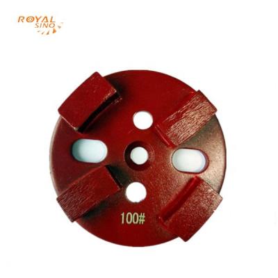 China Diamond Tool Concrete Abrasive Metal Block Polishing Grinding Pad for sale