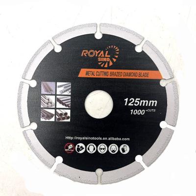 China Metal New Product Vacuum Cutting Welded Diamond Tools Saw Blade for sale