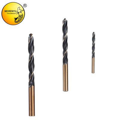 China Drilling Holes in Item OEM Straight Shank Diamond Core Drill Bits Cobalt Titanium hss Twist Core Drill Bit Metal Steel Iron Drill Bits Set wood/metal for sale