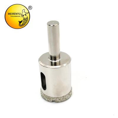 China Diamond Hole Saw Drill Core Glass Hole Drilling Tool Bit For Granite Glass Marble Stone Tile for sale