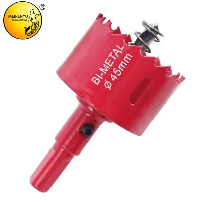 China BIMETALLIC Drill Holes MRY M42 HSS Hole Saw Wood Plastic Iron Plate Hole Opener Drill Bits for sale