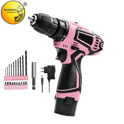 China Home Decoration MRY Impact Cordless Electric Drill For Hammer Woodworking Drills for sale