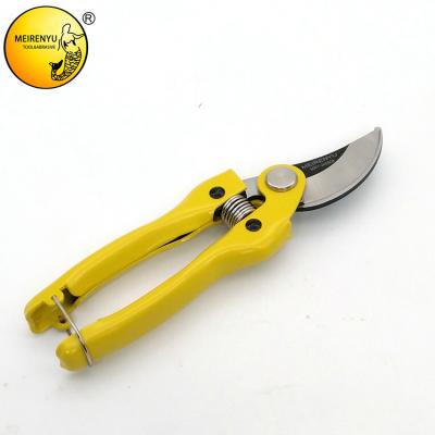 China Hot Selling Anti-Slip Handle Secateur Metal Handle Garden Tool Pruning Shears Pruning Scissors Non-Electric Shears for sale