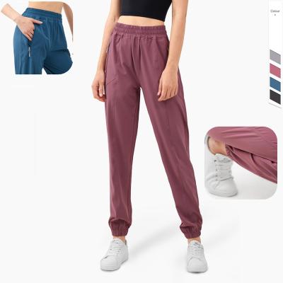 China Breathable Spot new cross-border waist trainer leggings woman customize female tight hip lift sports trousers seamless plus leggings for sale