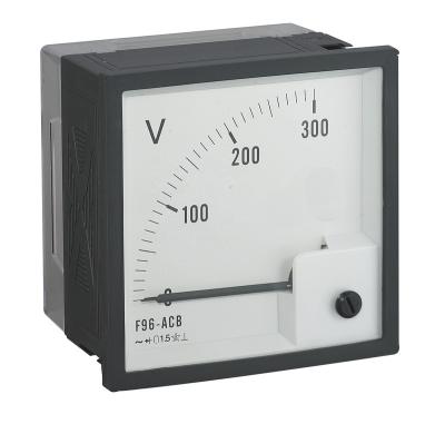 China ABS Plastic Shell Housing 96mm Marine Type Analog Voltmeter Used in Mechanism for sale