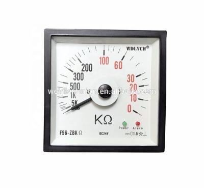 China Widespread Net Resistance Monitor 96*96mm DC24V Insulation Meter for sale