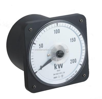 China 240 Degree Round Type Indicator Power Meter With 300/5A Input WDG110-W for sale