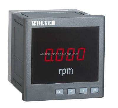 China WD-AS 72*72mm Digital RPM Meter With RS485 Communication WD-AS for sale