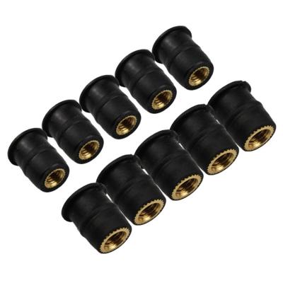 China Heavy Industry Factory Fastener Motorcycle Accessories, Rubber Brass Insert nuts M4 M5 M6 M8 Expansion Well Nut Joint blind rivet nuts/ for sale