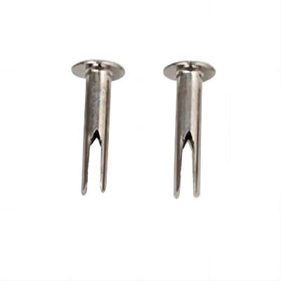 China Stainless steel Manufacturer Custom aluminum Stainless, steel Black Brass Metal Anchor Round Head Bifurcated split-type split pin rivets/ for sale