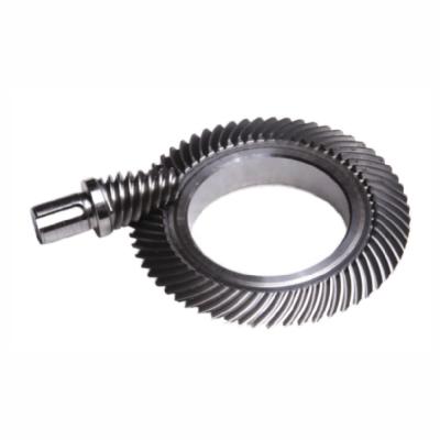 China CNC-granen Hypoïde Bevel Spiral Bevel Gear Steel Small Module Gear Te koop