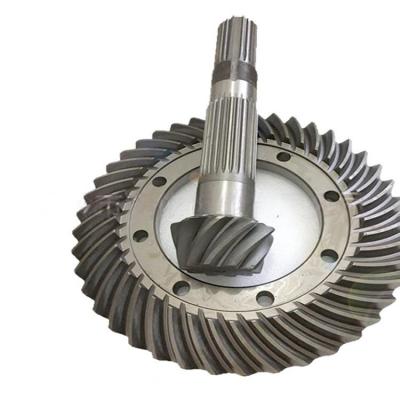 China Bevel Gear Crown Pinion Bevel Gear Set für die Hinterachse eines Automobiltraktors zu verkaufen