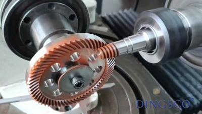 중국 Hypoid Transmission Gear Low Wear Spiral Ring Steel Small Module Gear 판매용