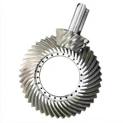 중국 Hypoid Gear Set Bevel Gear Pinion Shaft High Power And High Torque 판매용