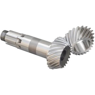 China Spiral Bevel Gear Arc Gear For Conveyor Reducer With Good Performance for sale