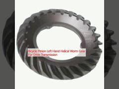 Bicycle Pinion Left Hand Helical Worm Gear For Drive Transmission