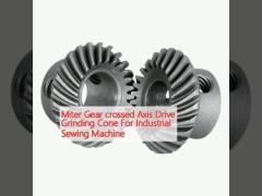 Miter Gear crossed Axis Drive Grinding Cone For Industrial Sewing Machine