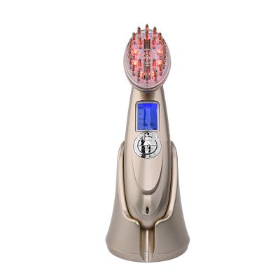 China Loss Prevention DFAM Brand Laser Hair Growth Brush Laser Comb For Hair Loss Treatment for sale