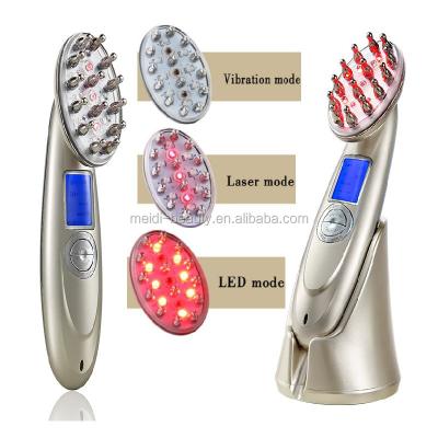 China DFAM Brand Anti Hair Loss Hair Loss Prevention Laser Power Grow Double Comb Hair Comb for sale