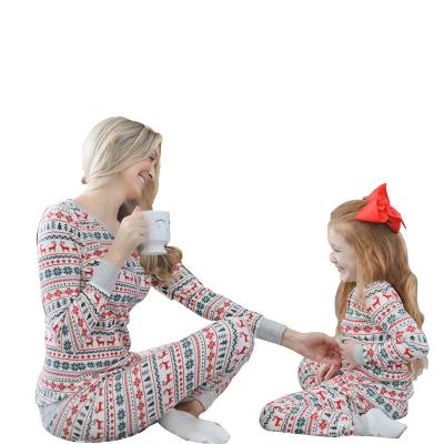 China Wholesale Family Adult Winter Pijama Kids Breathable Hot Sale Long Sleeve Sets Merry Christmas Onesie Pajamas Family Christmas Pajamas for sale