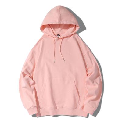 China Wholesale Anti-Wrinkle Pullover Hoodie Solid Color Women Loose Fashion Hoodies Long Sleeves Hoodie Couples Sweatshirt Women for sale