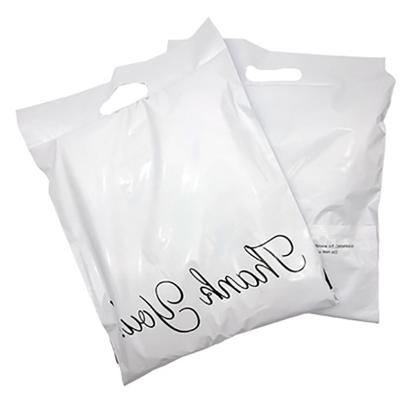 China Recyclable Best Seller Black And White Delivery Bag Is A Thick Portable Printable Poly Mailer for sale