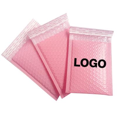 China Shipping Padded Envelopes Package Shipping Mailing Mailer Packing Bags Waterproof Bubble Mail Self Seal Gift Pink Bubble Mailer Envelope for sale