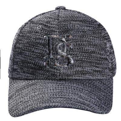 China JOINT New Design Cheap 5 Panel Baseball Embroidery Washed Baseball Cap Stretch Knit Fabric Baseball Cap for sale