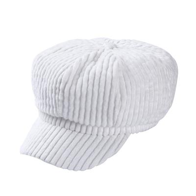 China Wholesale Price Good Striped Supplier Knitted Custom Beret Hats for sale