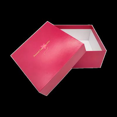 China Manufacturer Custom Made Private Logo Square Small Paper Cardboard Recyclable Gift Package Box for sale