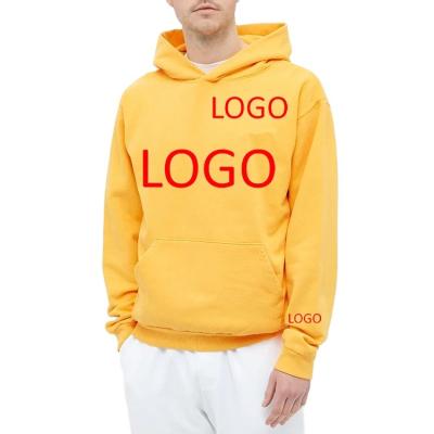 China Anti-wrinkle OEM Breathable hoodie men's  Custom color size LOGO gym graphic hoodies men's sweatshirts cropped hoodie men for sale