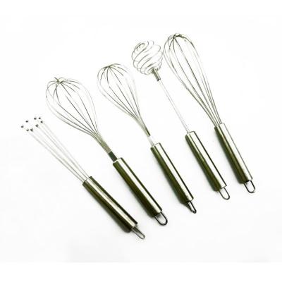 China Hot 2021 Sustainable SS Customized Logo Handle Balloon Hand Pull Down Egg Beater for sale