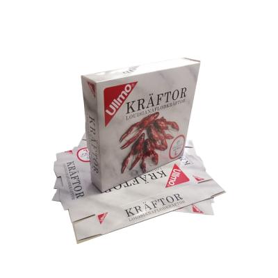 China Cosmetic Custom Color Printed Seafood Lobster Packaging Boxes for sale