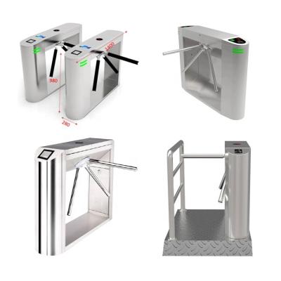 China Security Access Control Management 304 Stainless Steel QR Scanner RFID Card Reader guangdong tripod turnstile manual swing gate turnstile turnstile gate nfc for sale