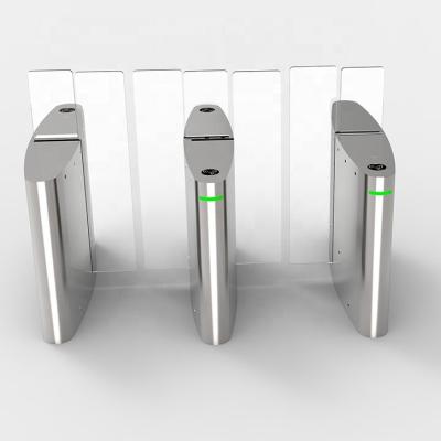 China Security Access Control Management Commercial Building Airport fully automatic turnstile retractable turnstile automatic swing barrier baffle gate turnstile for sale