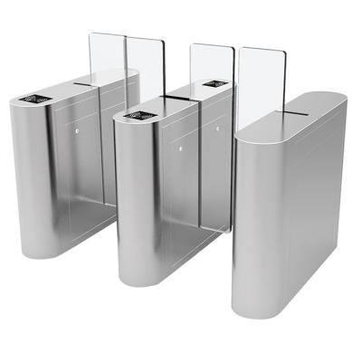 China Security Access Control Management Full Height Baffle Entrance Control Sliding Barrier Automated Entrance Gym Membership Turnstile gate for sale