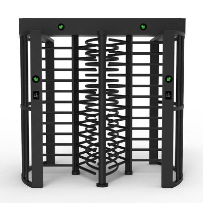 China Security Access Control Management Suprema Access Control 120 Degree Black Dual Channel  Full Height Turnstile Mechanism Diagram Full Height Turnstile Pedestrian for sale