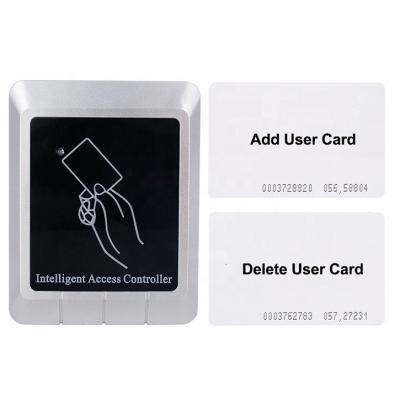 China Waterproof / Weatherproof 125KHz ID Card 2000 User standalone access controller with add user card and delete user card for sale