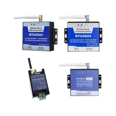 China Waterproof / Weatherproof 2G/3G/4G Module Gate Opener GSM Relay Switch RTU5024 for sale