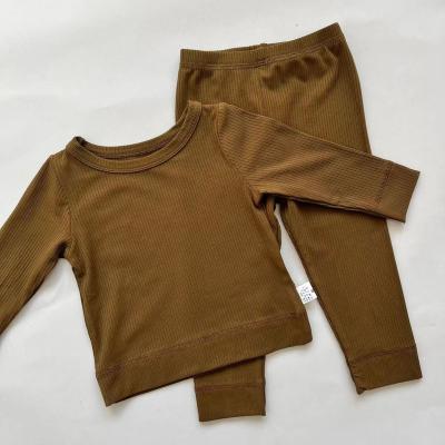 China Wholesale Baby Long Sleeve Pants Comfortable Two Sets Danish Children's Autumn Leisure Home Clothes Pajamas Set for sale