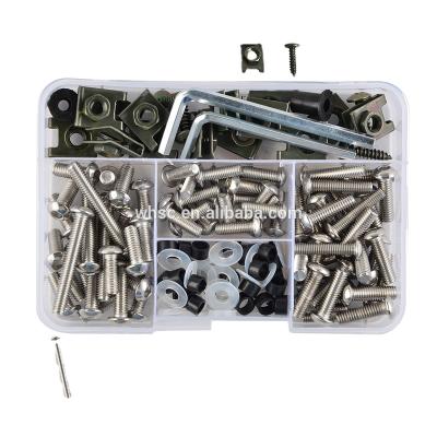 China ABS High Impact 165PCS Shell Box Packing Set Screws Bound Kit Bolt Kit For HONDA for BMW for Ducati for Yamaha for Kawasaki Motorcycle Body Kit for sale