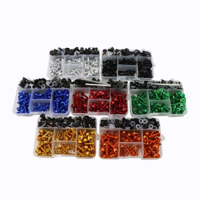 China No 2022 WHSC High Quality Sports Bikes Motorcycle Racing Inner Hexagon Steel Screw Kit Lag Kit Bolt Kit 175PCS In A Case for sale